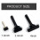 3-Pack Hard Rubber Brayer Rollers,1.4/2.4/4 Inch for Printmaking, Ink Stamping,Wallpaper, Art  & Construction Tools 7