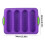 Silikonbrödformset, nonstick, värmebeständigt, 3 delar 7