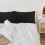 Clúdaigh Pillow Cadáis Éigipteach2 phíosa King Pillow Covers, 20"x36" Dubh 2