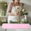Pink Gauze Fabric Roll for DIY Crafts 2