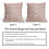 Conjunto de 2 capas de almofada florais em linho, 45x45 cm (18x18 polegadas). 6