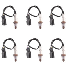 6X Sensore di Ossigeno Rapporto Aria Carburante A Monte per Cherokee Renegade Ram Promaster City 2.4L 2015-2017 68195741Aa