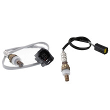 2 Pcs Black Oxygen Sensor Plastic Metal Sensor, A & B