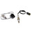 2 Pcs Black Oxygen Sensor Plastic Metal Sensor, A & B 1