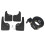 Car Parking Sensor Retainer 89348-33080 8934834020 with 4Pcs Mud Flaps Mudguards  Guards 1