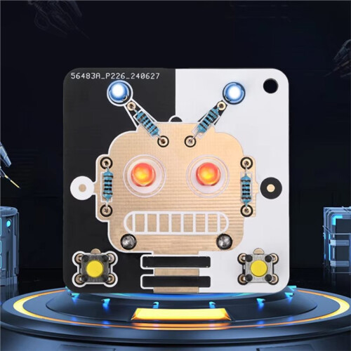 Robot LED Electronics Beginner Learning Welding Fun DIY Kit LED Light Emitting Tube Module 2