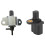 1 Pcs Vacuum Solenoid Valve Intake Manifold Runner Control & 1 Pcs ABS Car Sensor Speed Sensor 1