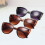 3 τεμάχια ρετρό γυαλιά ηλίου Cat-eye Polarized για γυναίκες στρογγυλά Miss 8