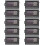 10X Red LED Digital Display Voltmeter  Voltage Meter Volt Tester Panel for  12V Cars USB 5V2A Output 12.6V Battery 1