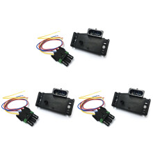 3X 3 Carte Du Bar Collecteur Capteur de Pression Absolue Turbo Renforcer Fiche de Fil Pigtail 12223861 pour
