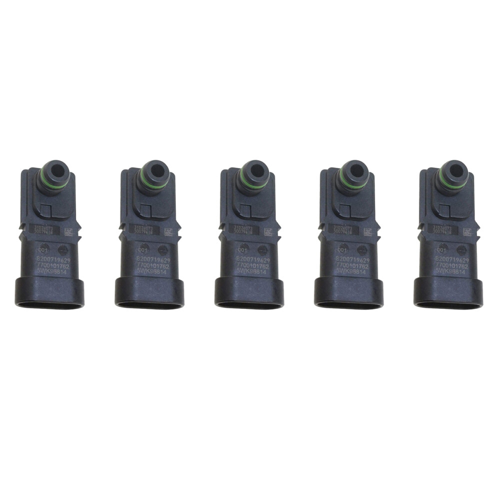5X 8200121800 8200105165 7700101762 Map Sensor For Clio Espace Kangoo Megane Scenic Laguna Logan Thalia 1.2 Black 6033146265501