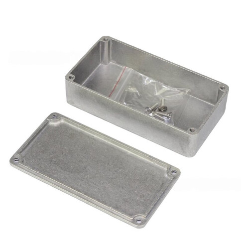 Contenitore In Alluminio per Pedali Effetti per Chitarra DIY (3 Pezzi) - (1590B) 2