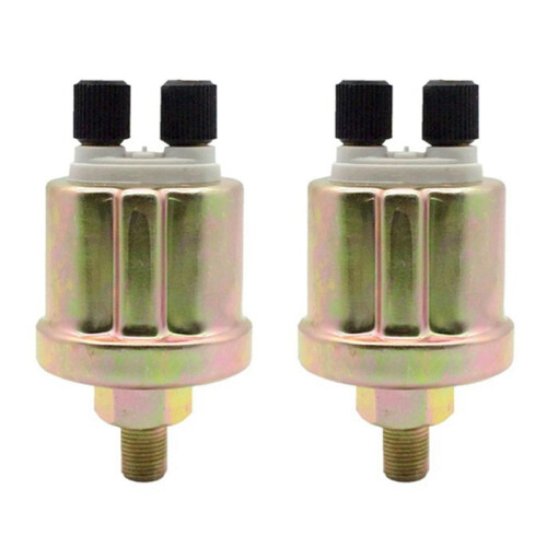 2X AD Universele Oliedruksensor 1/8NPT 10mm 0-10BAR voor Oliedrukmeter Zenderschakelaar Verzendeenheid Generatoronderdeel