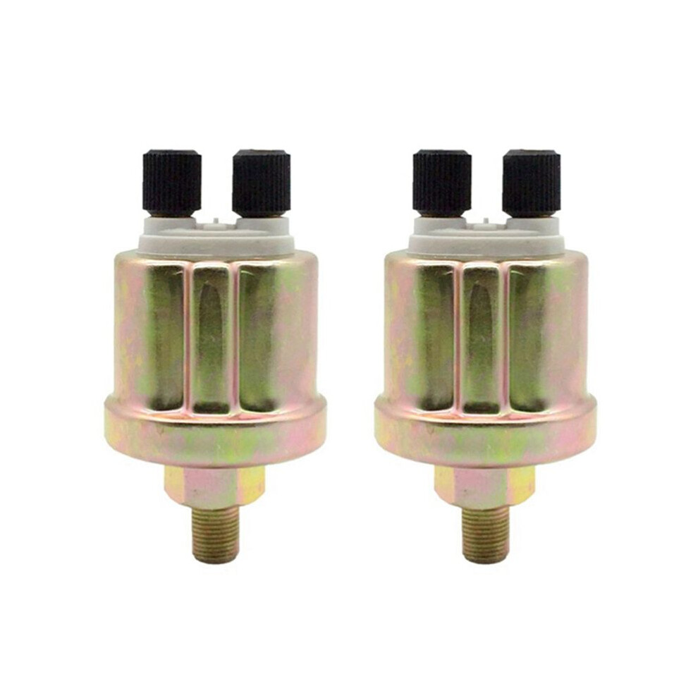 2X Ad Universal Oil Pressure Sensor 1/8Npt 10Mm 0-10Bar For Oil Press Gauge Sender Sending Unit Generator Part 4711558486807