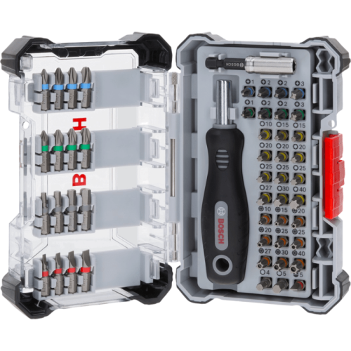 BOSCH PROFESSIONAL Schroefbitset - Extra Hard - Display 6x50 stuks - 25mm