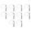 10X Stainless Steel Breaking Water Level Sensor Horizontal Float 1