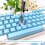 Keycap Remover Tool Set, 2 PCS Stainless Steel Keycap Pullers with 2 PCS Keyboard Brushes for Mechanical Keyboard 5