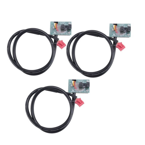 3X Treadmill Speed Sensor Cable 3 Pin Light Sensor Tachometer Magnetic Induction Speed Sensor for Treadmill Spare Parts