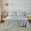 Queen Sheets Set 6-Piece Microfiber Deep Pocket 2