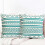 Blågrönt Boho Kuddfodral Linne 20x20 cm 2-pack 2