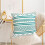 Blågrönt Boho Kuddfodral Linne 20x20 cm 2-pack 3