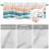 Abstract Coastal Wave Valance 60x18in Rod Pocket 5