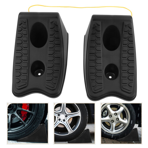 Car Wheel Chock Wedge Safety Device 2 pcs 2