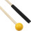 Percussion mallets rubber head wood handle 8 inch 3