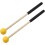 Percussion mallets rubber head wood handle 8 inch 5