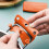 Conjunto de 2 protetores de silicone para alças de panelas, resistentes ao calor, para cozinhar panelas quentes, 8 cm (3,15 polegadas) 4