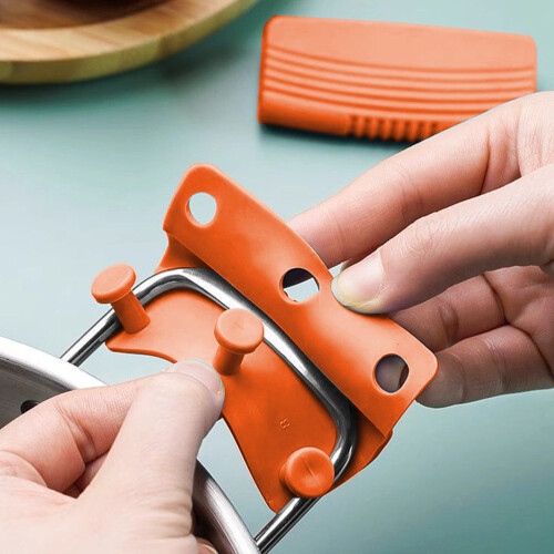 Siliconen handgrepen en dekselclips – hittebestendig, 2