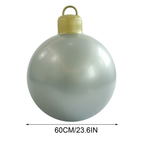 Aufblasbare Weihnachtskugeln für den Außenbereich, 60 cm, 4 Stück 1