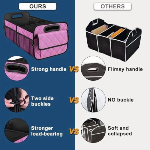 Waterproof Car Trunk Organizer 57 x 38 x 34 cm 1