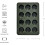 Non-stick Muffin Pan, 12 Cup, Evergreen 2
