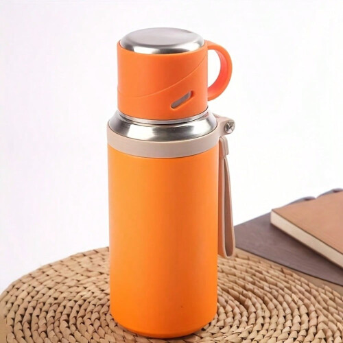 600ml Vacuum Insulated Bottle with 2-in-1 Cap 2