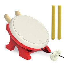 Taiko Drum for Game Console Drum Controller Drum Sticks for Taiko No Tatsujin with Drum Sticks