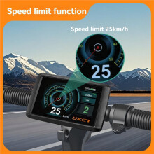 Electric Bike 3-Mode Controller 100A 48V-72V XT150 Controller with UKC1+ Display for 5000W Brushless Motor Accessories