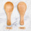 Small Wooden Teaspoons 10 Pack 3 Inch Light Brown 4
