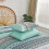 Boho comforter set sage green 8-piece microfiber 5