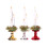 LED-Kerzen-Set (flammenlos) – 3 Spitzkerzen 5