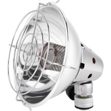 Gas Heater Outdoor Portable Heater with Protective Net Adjustable Fire Control Valve, and Foldable Base