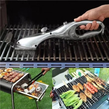Barbecue Grill Cleaning Brushes BBQ Water Spray Cleaner Brush Grill Accessories Cooking Kitchen Tool Outdoor Grill Brush