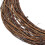 Στεφάνι γιρλάντας Smilax Glabra Rattan Πλαίσιο φεγγαριού με κορδέλα Διακόσμηση 3