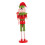 Quebra-nozes de madeira multicoloridos FRCOLOR para decoração de Natal, resistentes e perfeitos para presentear. 6
