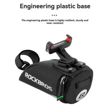 ROCKBROS Riding Bag Portable Reflective Saddle Bag Tail Seatpost Nylon Bicycle Bag MTB Road Bike Bag Panniers A