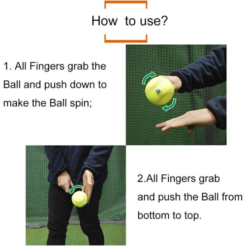 Finger Strength Trainer, Skill Aid, Finger Strength and Dexterity Training Equipment for Coaches/Beginners/Pitchers 1