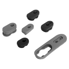 Für 4 Pro Elektroroller, Silikon-Staubschutz, Ladeanschlusshülle, Kickscooter, Wasserdichte Abdeckung, Zubehör