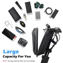 Bolsa Frontal Rígida de Gran Capacidad para Patinete Eléctrico, Impermeable, para Guardar Bicicletas, Portátil y Colgante, para Accesorios de