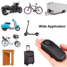 Bicycle Alarm 113dB Anti-Theft Bike Motorbike Alarms Wireless Vibration Remote Control