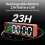 Portable Gym Timer Clock, Workout Interval Timer, Stopwatch,Fitness Digital Timer for Home/Garage/Boxing/Gym 5
